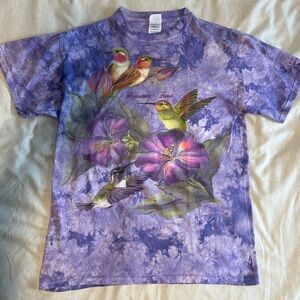 vintage 100% cotton hummingbird tee